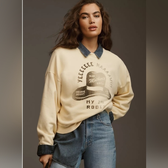 MOTHER Sweaters - Mother My 2nd Rodeo sweat shirt NWT SZ M